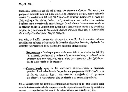 Patricia Conde le hace un feo a una fan