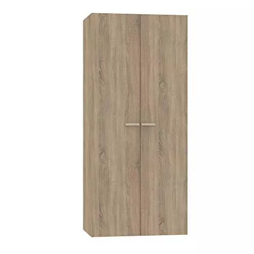 MUEBLES PITARCH | Armario Dormitorio Ropero 2 Puertas, Roble 