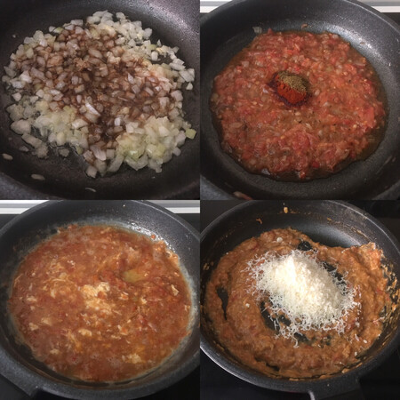 Strapatsada Griega Elaboracion