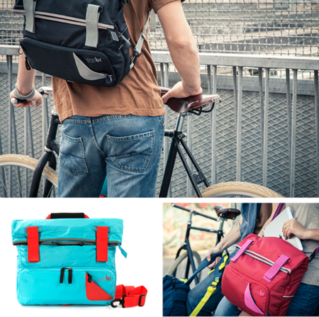 Las bolsas Tubì de Tucano para ciclistas urbanos