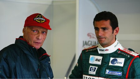 Lauda De La Rosa Jaguar F1 2001