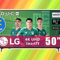 Pantalla barata para ver el Mundial 2026: Walmart baja el precio de este modelo LG 4K de 50 pulgadas