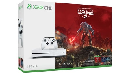 Pack Xbox One S de 1TB + Halo Wars 2 por sólo 219,99 euros y envío gratis