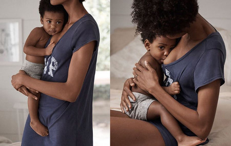 Nos encanta la tierna publicidad de Gap, en la aparece una madre amamantando a su hijo