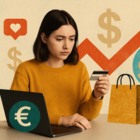 Los españoles de la Gen Z gastan por encima de sus posibilidades por culpa de las redes y las comodidades del e-commerce, según un estudio 