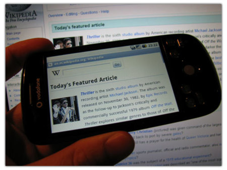 Wikipedia Mobile deja de ser Beta