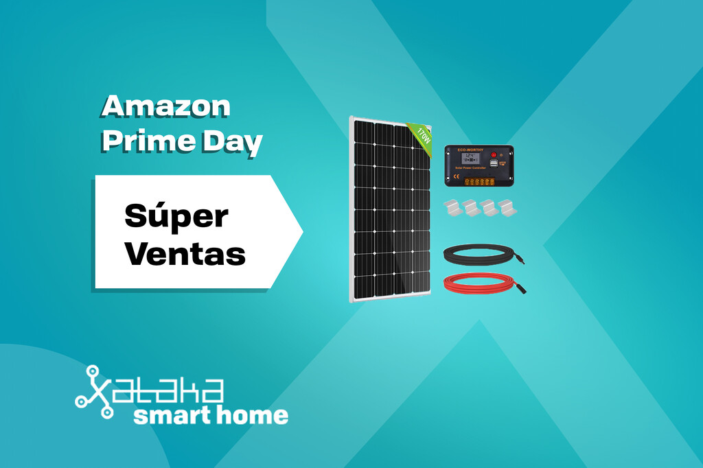 Ahorra en la factura de la luz con este panel solar que está al mejor precio por el Amazon Prime Day (además, se instala con rapidez)