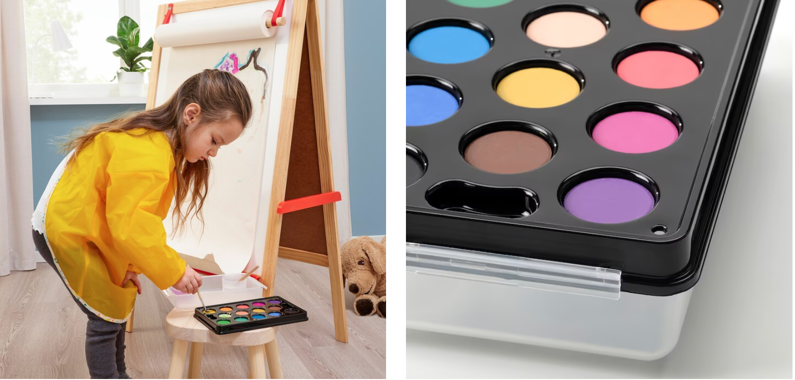 Acuarelas de colores