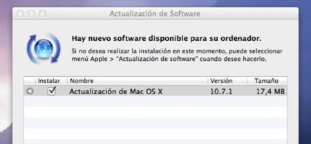 Apple lanza la primera actualización de OS X Lion