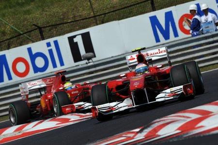 Ferrari presentará mejoras traseras para su F10 en Spa