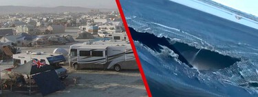 El toldo reventado y sin escalera: la autocaravana que alquilaron para ganar algo de dinero se la destruyeron en un festival. La plataforma dice que no pagará los daños