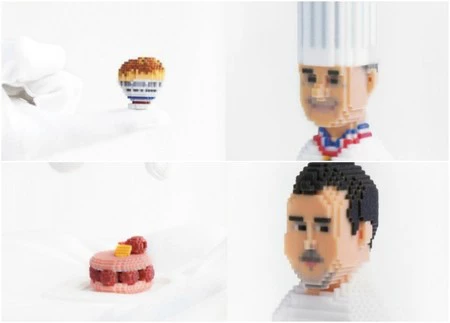 Las simpáticas miniaturas en 3D de chefs internacionales y sus platos más emblemáticos