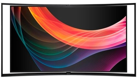 Samsung lanza su televisor de pantalla curvada por 9.000 dólares