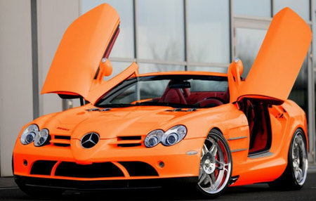 Brabus Mercedes-Benz SLR McLaren Roadster naranja