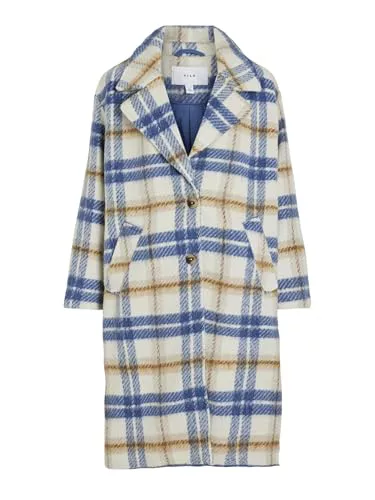 Vila Vimonta L/S New Coat, Abedul, 40 Mujeres
