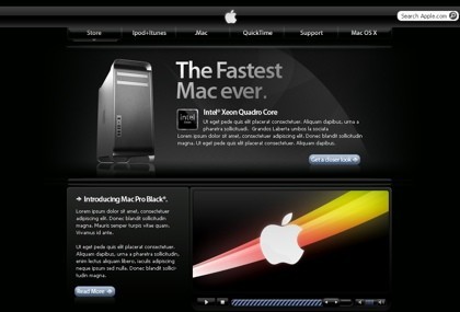 Imaginando un nuevo diseño para la web de Apple