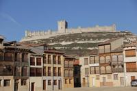 La plaza del Coso en Peñafiel, Valladolid. Tradición y belleza para una escapada