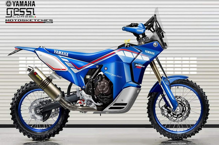 Yamaha Tenere Rally Racer Gessi Moto Oberdan Bezzi Design 2