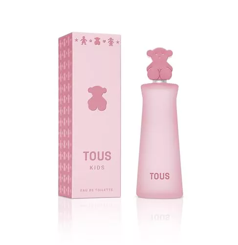 Tous Kids Girl, Eau de Toilette para Niña, Fragancia Floral Fresca Afrutada, 100 ml con Vaporizador