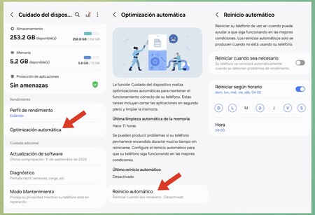 Rendimiento One Ui 3