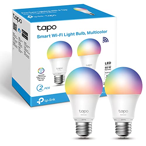 TP-Link Tapo L530E , Bombilla LED inteligente Wi-Fi, multicolor, regulable