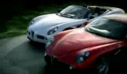 Cuando el Alfa 8C Spider conoció al Alfa 8C Competizione