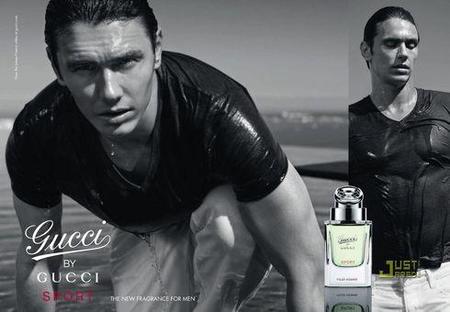 James Franco imagen de la campaña de Gucci Sport