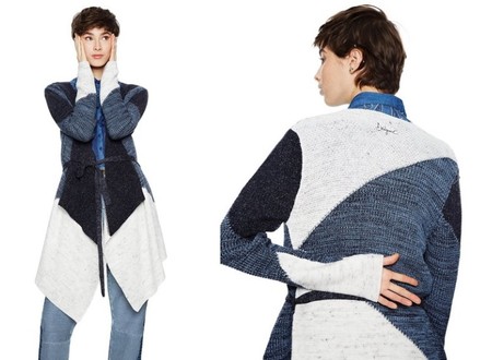 50% de descuento en el cárdigan Equilibrium para mujer en Desigual: ahora cuesta sólo 49,98 euros con envío gratis