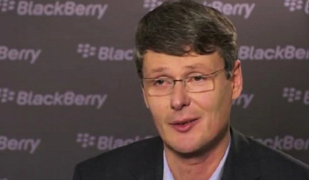 El CEO de BlackBerry opina que el iPhone se ha quedado anticuado