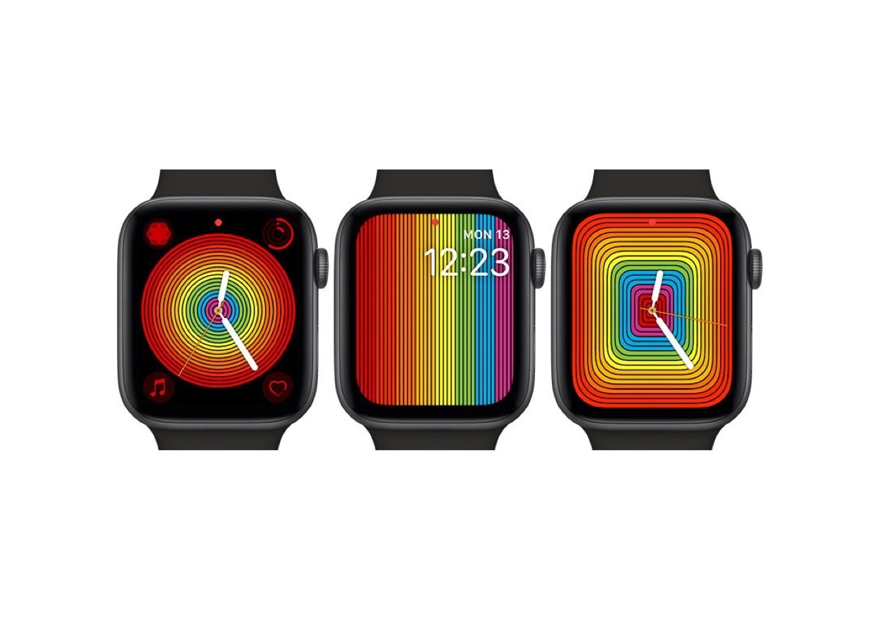 Apple Watch: watchOS 5.2.1 trae nuevas esferas centradas en el Día del  Orgullo