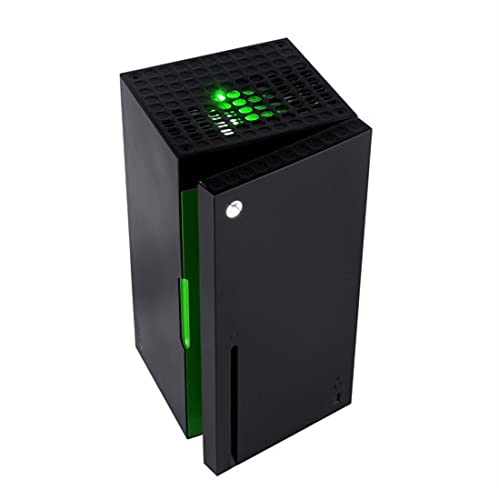 XBOX Series X Mini nevera silenciosa, 10 litros, 12 latas para habitación y coche, mini nevera silenciosa, nevera pequeña