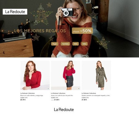La Redoute se pone en modo navidades con descuentos de hasta el 50%