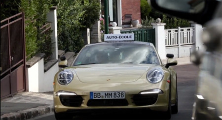 ¿Y si tu coche de autoescuela fuese un Porsche 911?