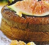 Pastelillos de chocolate con higos y nueces