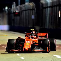Ferrari sorprende en Singapur y Charles Leclerc consigue su tercera pole position consecutiva