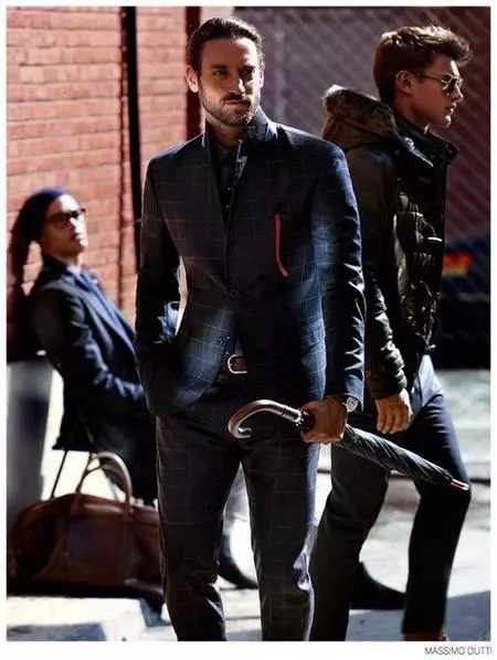 Massimo Dutti sabe como sacarle todo el partido a los trajes en otoño