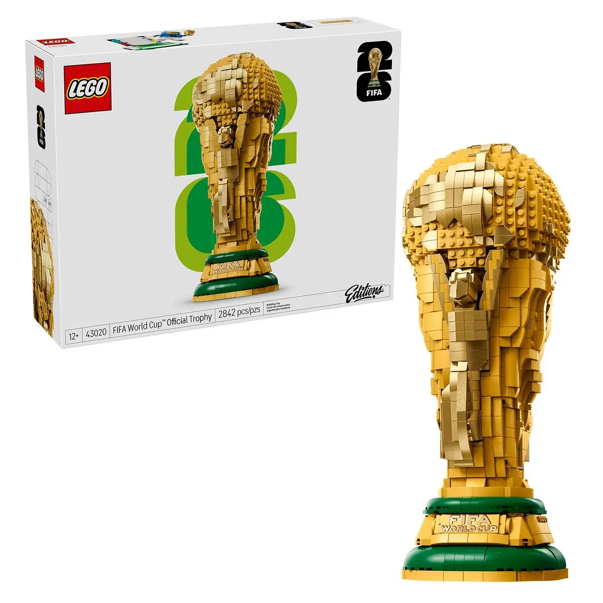 Troféu oficial da Copa do Mundo FIFA LEGO® Editions - 43020
