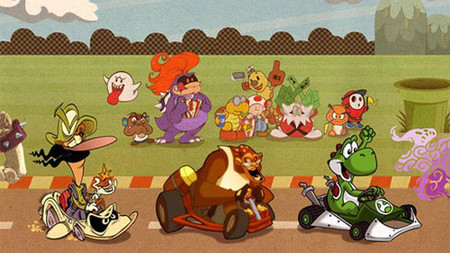 'Mario Kart': 41 artistas se unen para realizar uno de los mejores fanart de la historia