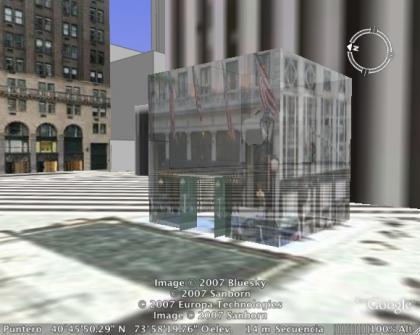 Tiendas Apple Store en 3d en Google Earth