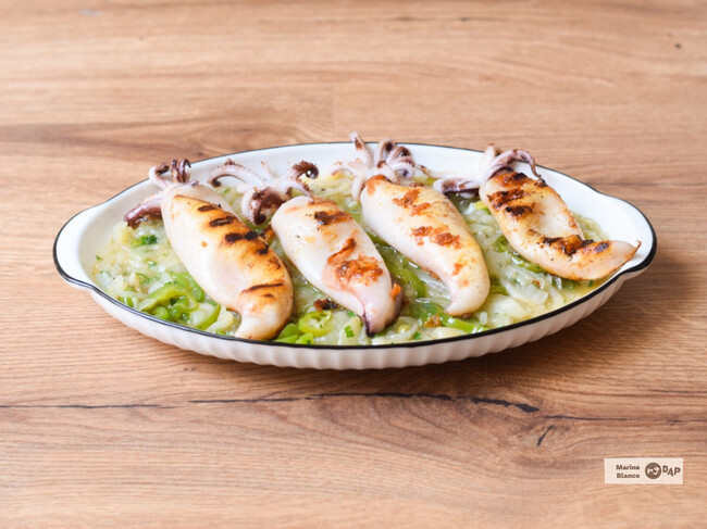 Chipirones Encebollados