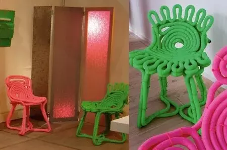 Recicladecoración: hacer una silla con una manguera