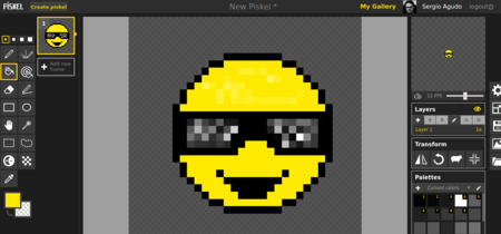 Piskel, una webapp sencilla y potente para crear pixel art