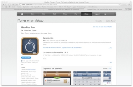 iStudiez Pro, gratis en la App Store