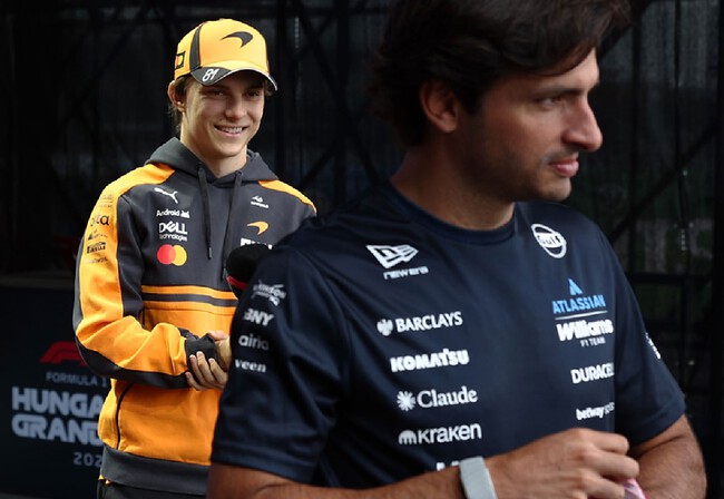 Sainz Piastri Hungria F1 2026