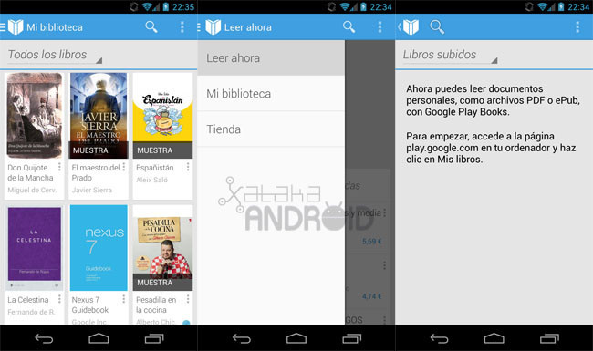 Google Play Books se renueva y nos permite subir nuestros archivos PDF ...