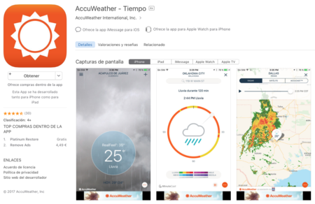 AccuWeather niega haber recopilado conscientemente datos de usuarios sin su permiso
