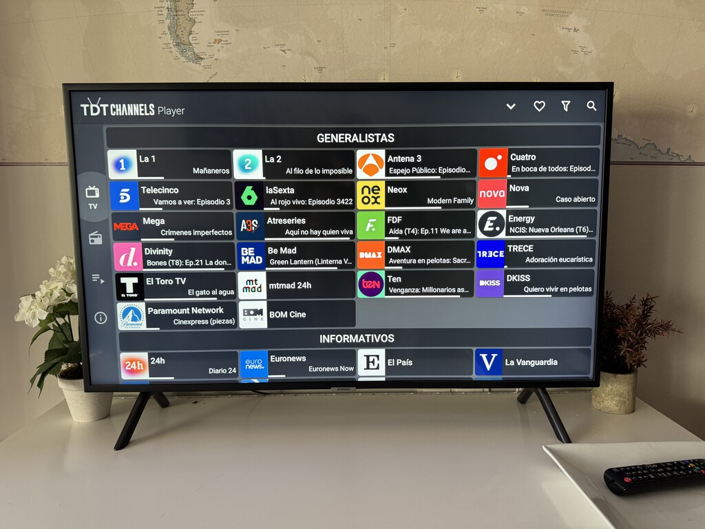 He vuelto a TDTChannels gracias a su renovada app para Android TV. Sigue siendo la mejor opción para ver la TDT
