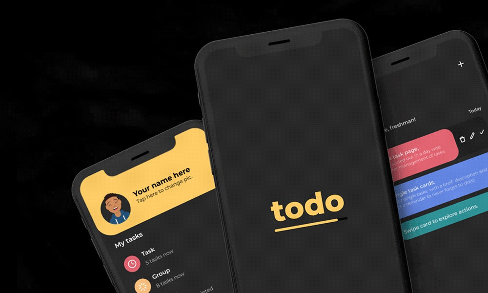 'Todo' es un gestor de tareas gratuito donde prima el diseño y la sencillez