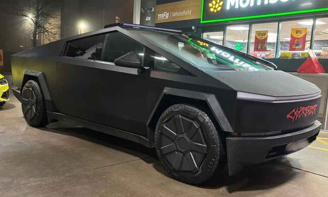 Tesla Cybertruck en Reino Unido