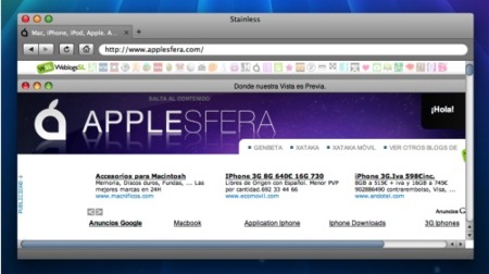 Stainless, el primer navegador multiproceso para Mac OS X